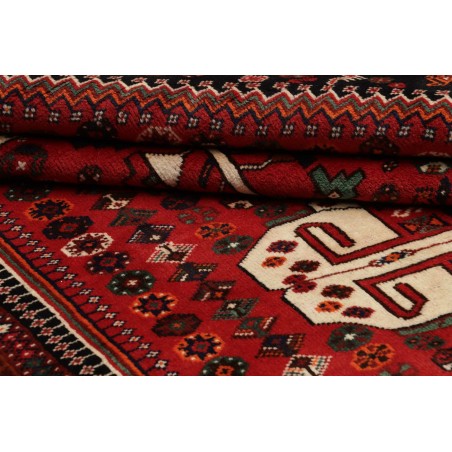 Tappeto Shiraz Persia marrone blu 168x255