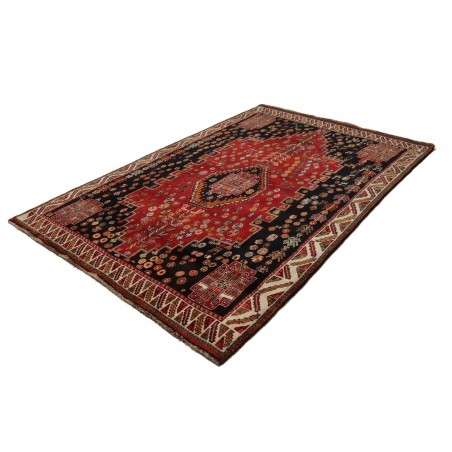 Tappeto Shiraz Persia marrone giallo 170x258