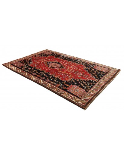 Tappeto Shiraz Persia marrone giallo 170x258