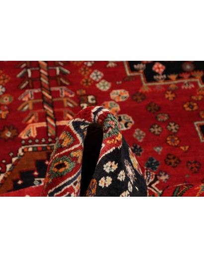 Tappeto Shiraz Persia marrone giallo 170x258