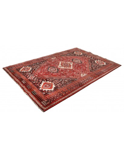 Tappeto Shiraz Persia blu marrone 168x248