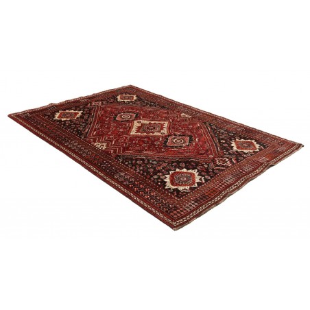 Tappeto Shiraz Persia blu marrone 168x248