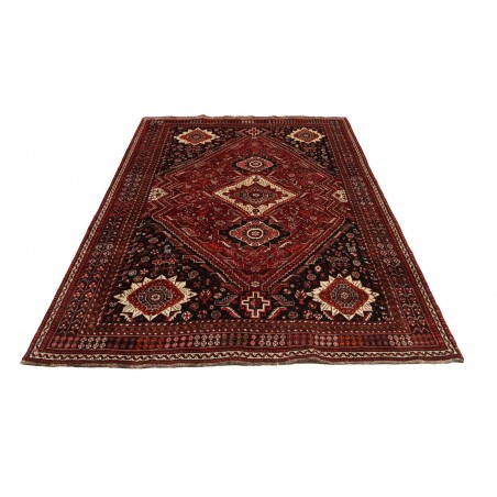 Tappeto Shiraz Persia blu marrone 168x248