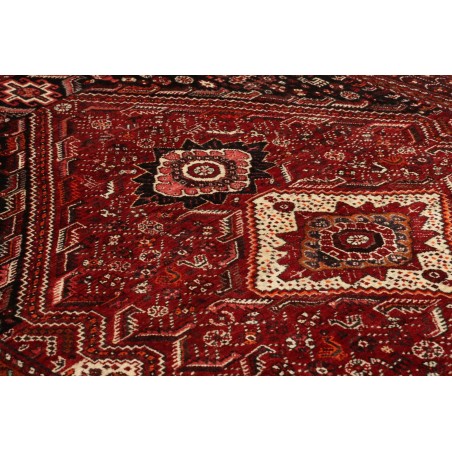 Tappeto Shiraz Persia blu marrone 168x248