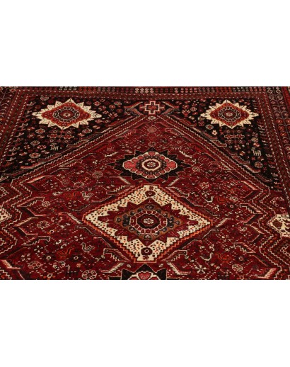 Tappeto Shiraz Persia blu marrone 168x248