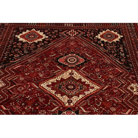 Tappeto Shiraz Persia blu marrone 168x248