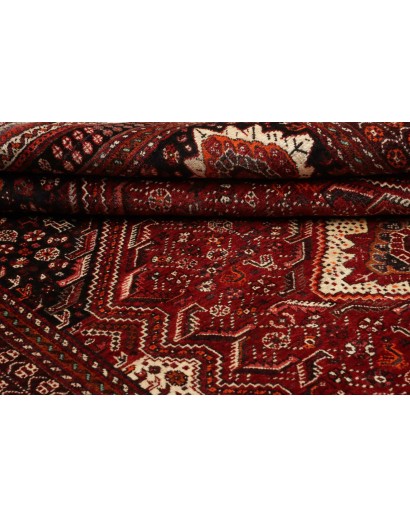 Tappeto Shiraz Persia blu marrone 168x248