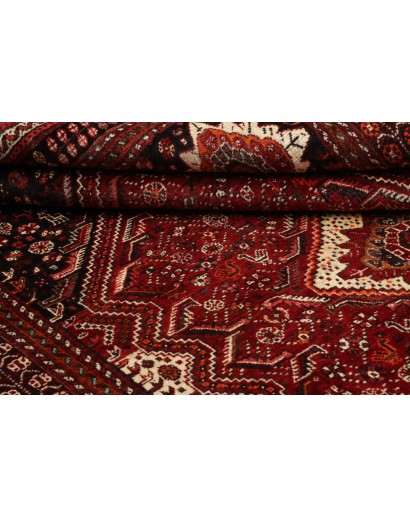 Tappeto Shiraz Persia blu marrone 168x248