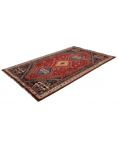 Tappeto Shiraz Fine Persia marrone giallo 162x218