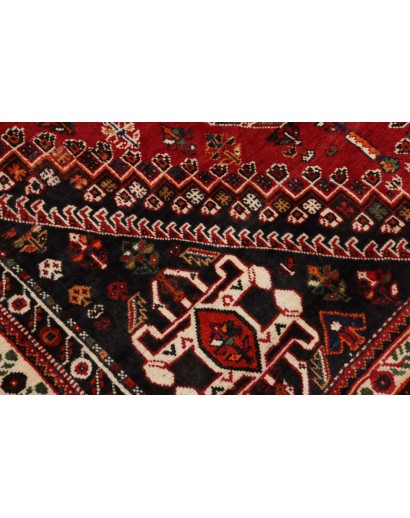 Tappeto Shiraz Fine Persia marrone giallo 162x218