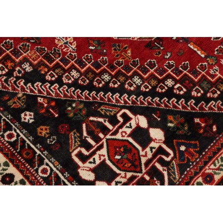 Tappeto Shiraz Fine Persia marrone giallo 162x218
