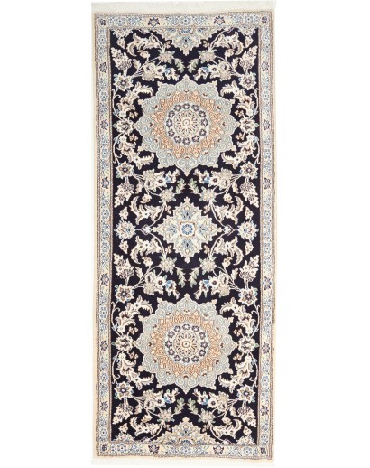 Tappeto Nain 9La Persia grigio 84x202