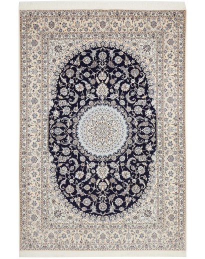 Tappeto Nain 6La Persia bianco grigio 213x305