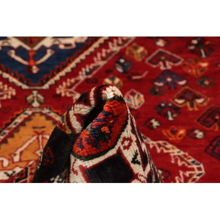 Tappeto Shiraz Fine Persia marrone giallo 162x218