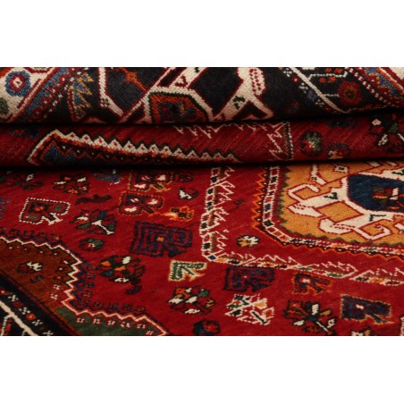 Tappeto Shiraz Fine Persia marrone giallo 162x218