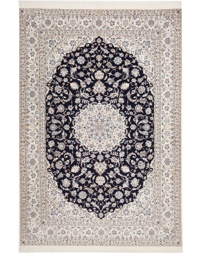 Tappeto Nain 6La Persia grigio blu 212x314