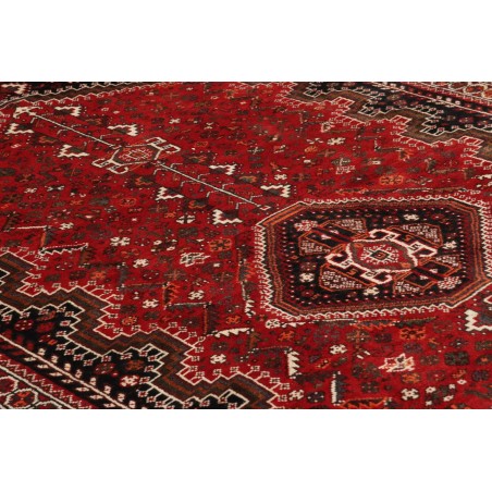 Tappeto Shiraz Persia marrone blu 163x268
