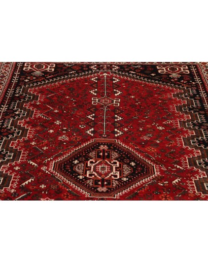 Tappeto Shiraz Persia marrone blu 163x268