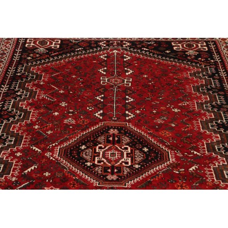 Tappeto Shiraz Persia marrone blu 163x268