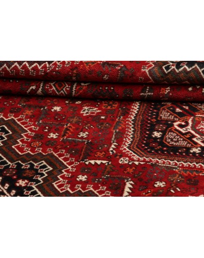 Tappeto Shiraz Persia marrone blu 163x268
