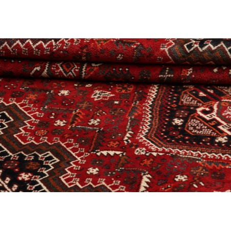 Tappeto Shiraz Persia marrone blu 163x268