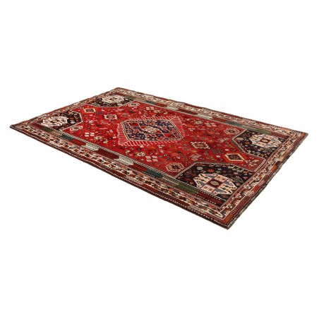 Tappeto Shiraz Fine Persia marrone bianco 175x275