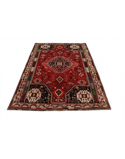 Tappeto Shiraz Fine Persia marrone bianco 175x275