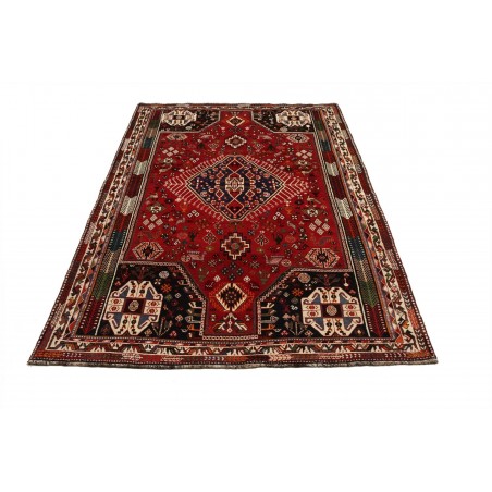 Tappeto Shiraz Fine Persia marrone bianco 175x275