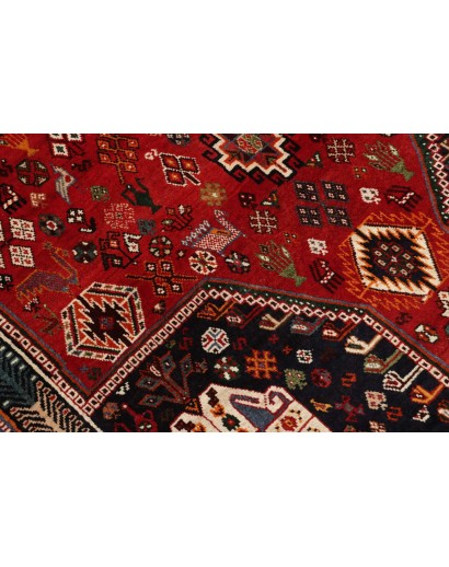 Tappeto Shiraz Fine Persia marrone bianco 175x275