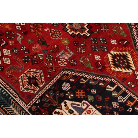Tappeto Shiraz Fine Persia marrone bianco 175x275
