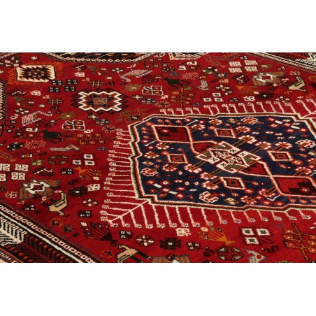 Tappeto Shiraz Fine Persia marrone bianco 175x275