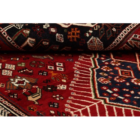 Tappeto Shiraz Fine Persia marrone bianco 175x275