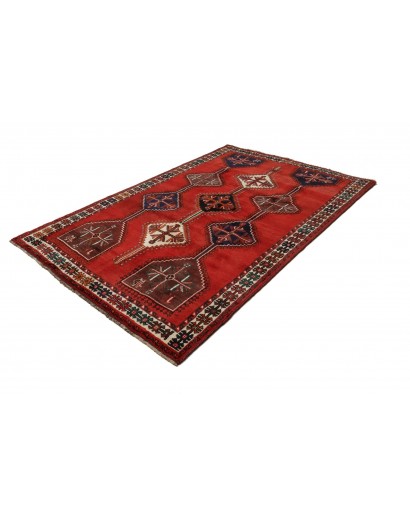 Tappeto Shiraz Persia marrone beige 165x252