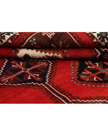 Tappeto Shiraz Persia marrone beige 165x252