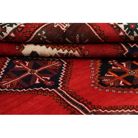 Tappeto Shiraz Persia marrone beige 165x252