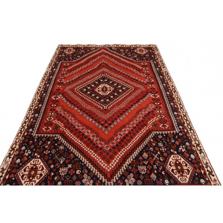 Tappeto Shiraz Persia marrone blu 172x285