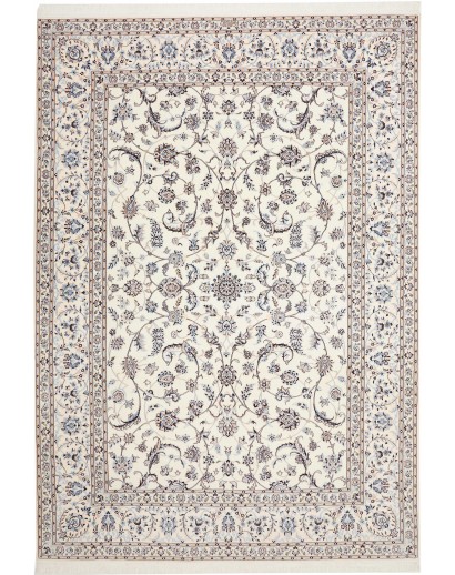 Tappeto Nain 6La Persia bianco grigio 211x298