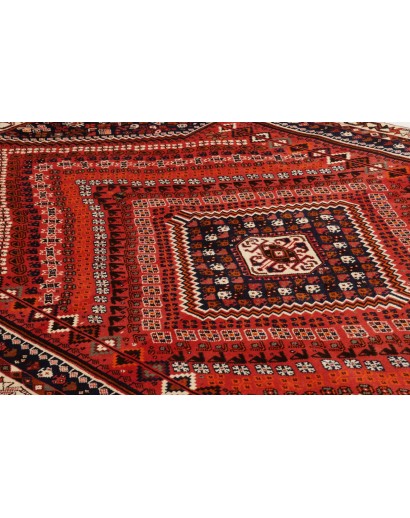 Tappeto Shiraz Persia marrone blu 172x285