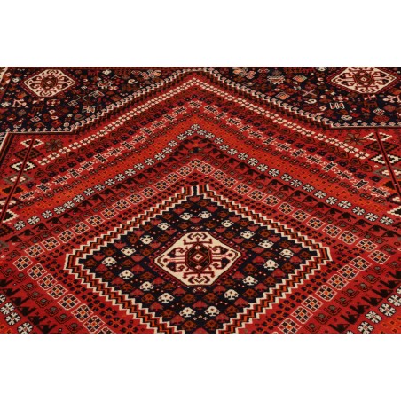 Tappeto Shiraz Persia marrone blu 172x285