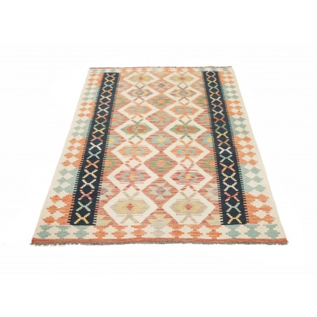 Tappeto Kilim Afghanistan marrone grigio 119x182