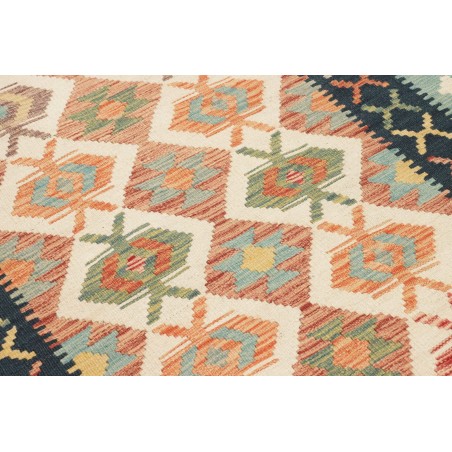 Tappeto Kilim Afghanistan marrone grigio 119x182