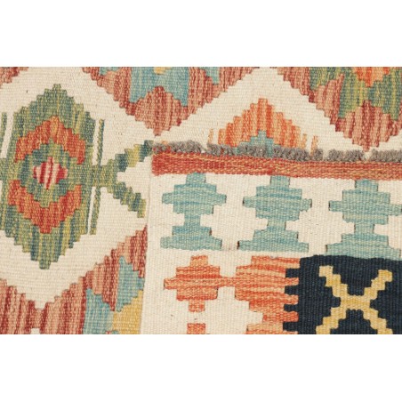 Tappeto Kilim Afghanistan marrone grigio 119x182