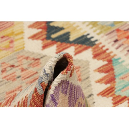 Tappeto Kilim Afghanistan marrone 124x179