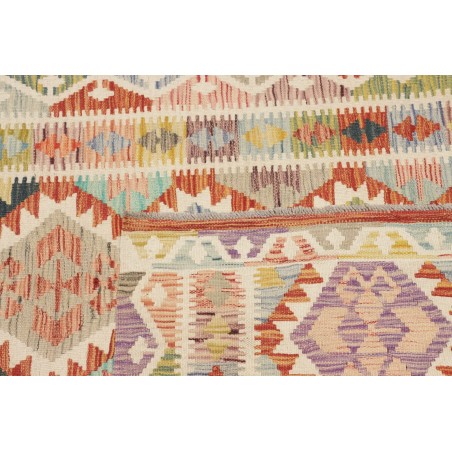 Tappeto Kilim Afghanistan marrone 124x179
