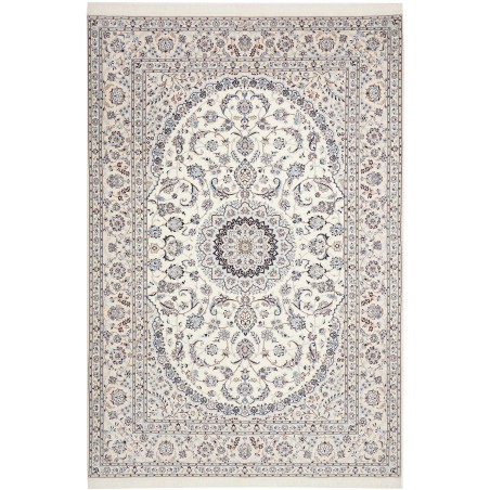 Tappeto Nain 6La Persia bianco grigio 212x315