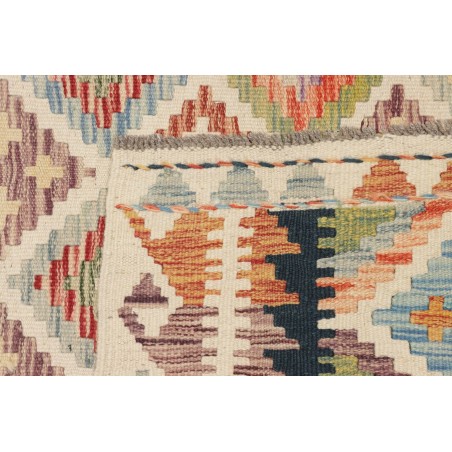 Tappeto Kilim Afghanistan marrone grigio 122x184
