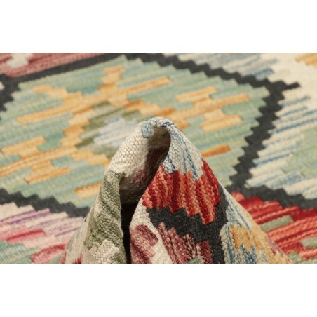Tappeto Kilim Afghanistan beige giallo 129x181