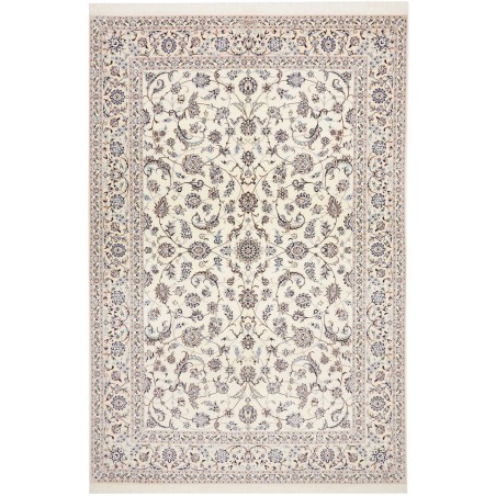 Tappeto Nain 6La Persia bianco grigio 205x302