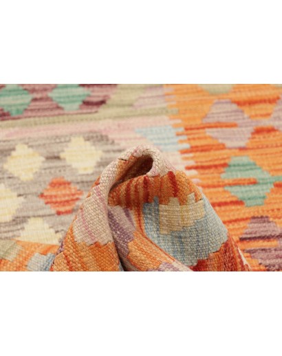 Tappeto Kilim Afghanistan marrone beige 124x183