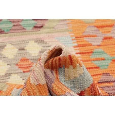Tappeto Kilim Afghanistan marrone beige 124x183